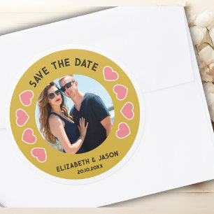 Adesivo Personalizado Salvar A Foto Do Casal De Data Perso
