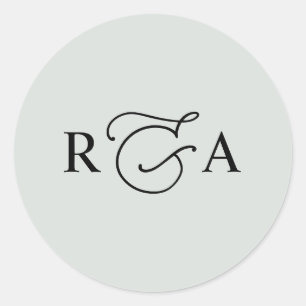 Adesivo Personalizado Simples, Personalizado em Verde, Sag