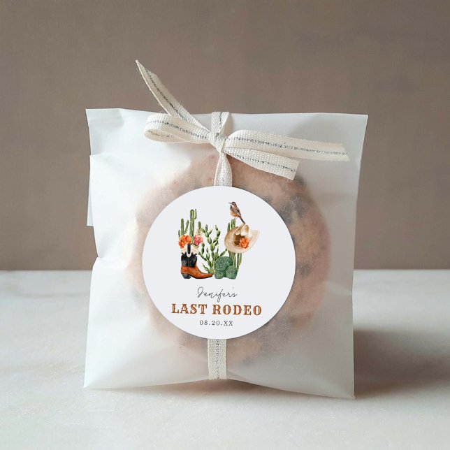 Adesivo Personalizado Último Rodeio (Criador carregado)