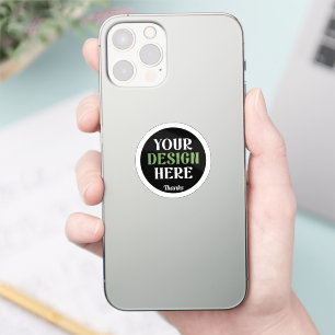 Adesivo personalizado, único, elegante e minimalista hersh