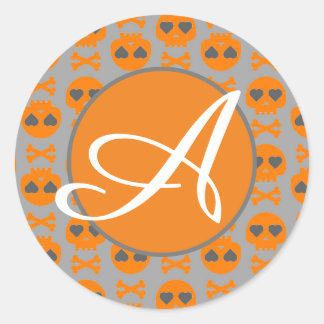 ADESIVO PERSONALIZADOR INICIAL DE HALLOWEEN