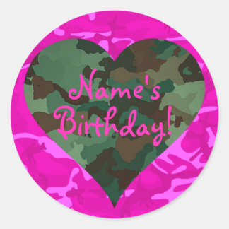 Adesivo Personalizar - Camo Rosa