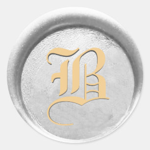 Adesivo *~* PERSONALIZAR Fonte de Cera de Selos de Casamen