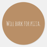 Personalizar Latido Para Pizza Dog Dizendo Moderno