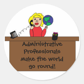 Adesivo Personalizar mundo profissional administrativo