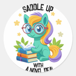 Adesivo Personalizar o Encorajamento de Leitura do Livro P