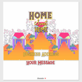 Adesivo Personalizar o Home Sweet Home Imóveis