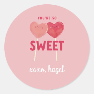 Adesivo Personalizar o Namorados Lollipop Sticker