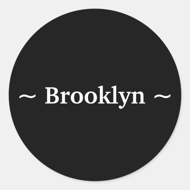 Adesivo personalizar o nome da alteração texto branco pret (Frente)