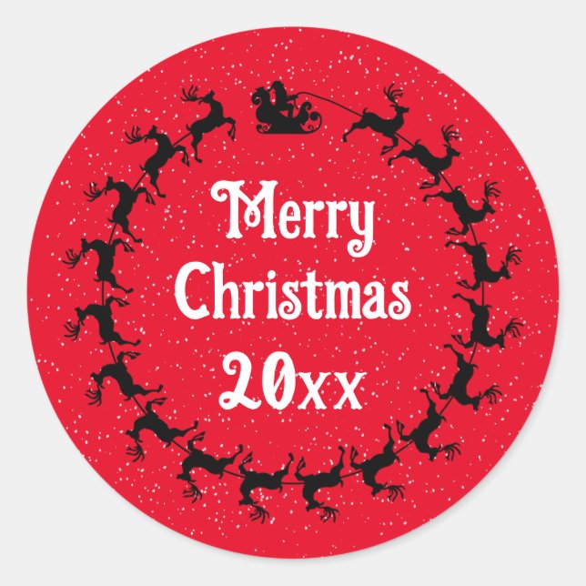 Adesivo Personalizar Papais noeis do ano leigh Delivery Re (Frente)