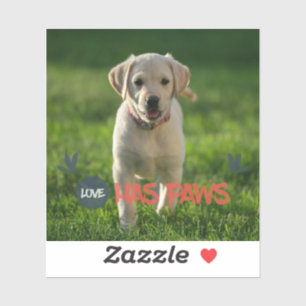 Adesivo Personalizar sua foto de estimação