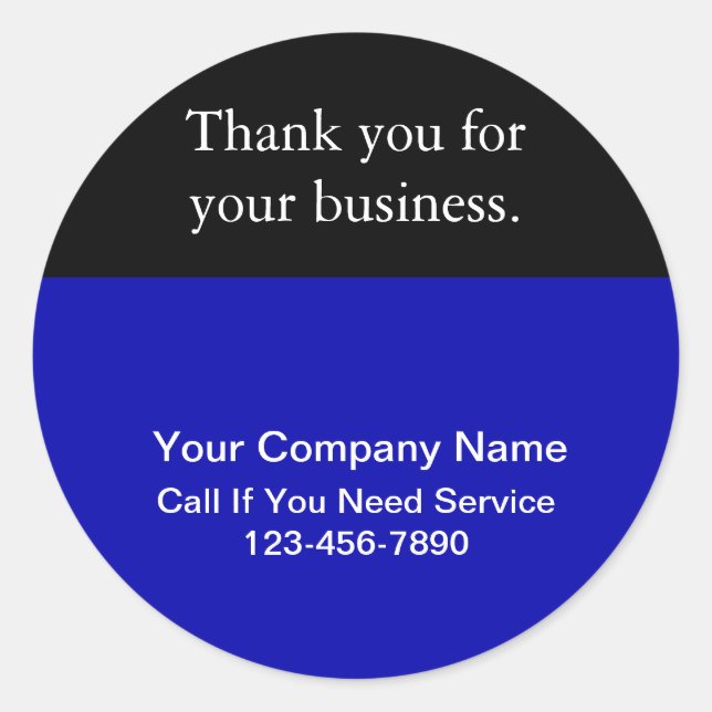 Adesivo Personalizar vinhetas de agradecimento (Frente)