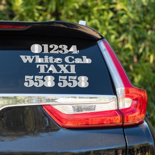 Adesivo Personalizar vinil-Sticker de corte - Taxi privado