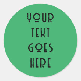 Adesivo personalizável alterar o texto aqui em texto pesso