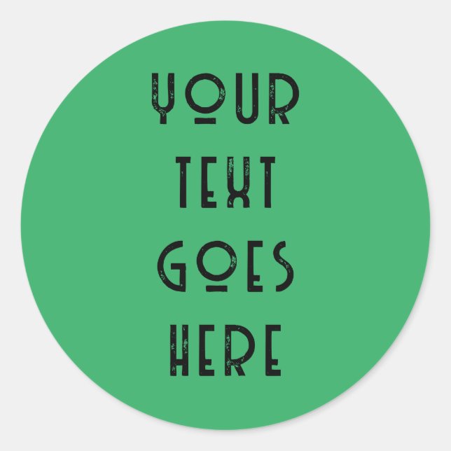 Adesivo personalizável alterar o texto aqui em texto pesso (Frente)