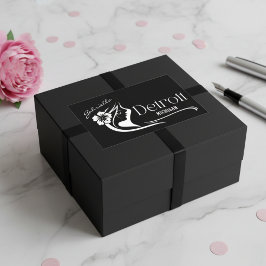 Adesivo Personalizável do Detroit Hibiscus