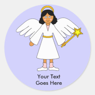 Adesivo Personalize-me -- Anjo da natividade das crianças