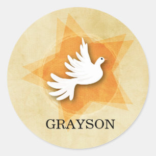 Adesivo Personalize o presente Coll dos parabéns da