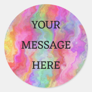 Adesivo Personalize o seu próprio Rainbow Stickers