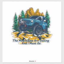 Personalize Quatro Rodas Dirigindo As Montanhas Ch