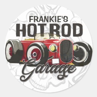 Adesivo Personalize seu NOME Carro Personalizado de Garage