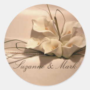Adesivo Personalize seu próprio lírio de calla
