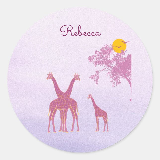 Adesivo Personalized African Safari  (Frente)