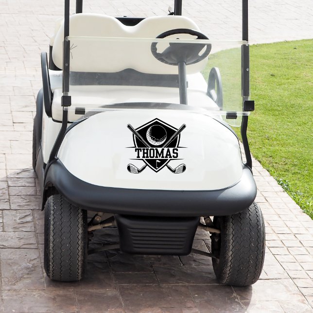 Adesivo Personalized Golf Cart (Criador carregado)