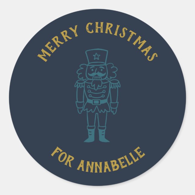 Adesivo Personalized Name Merry Christmas Prince (Frente)