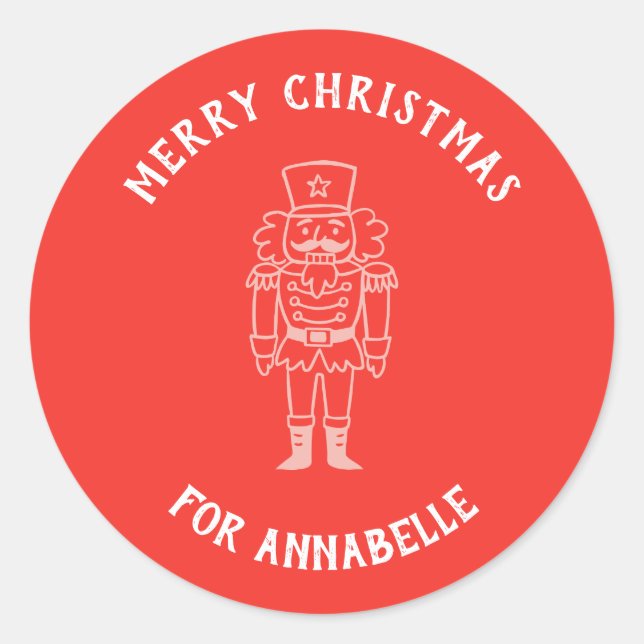 Adesivo Personalized Name Merry Christmas Prince (Frente)