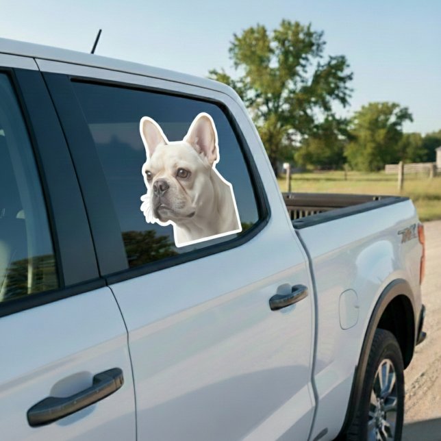 Adesivo Personalized Pet Photo Car Window Sticker (Make Your Car Paw-sitively Unique!)