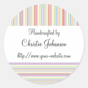 Adesivo Perto - design Handmade das listras