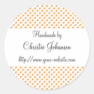 Adesivo Perto - design Handmade dos corações