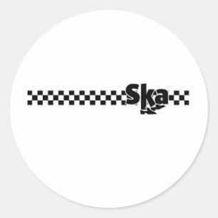 Adesivo Pés de dança de SKA com verificadores