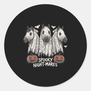 Adesivo Pesadelos Noturnos de Soky Halloween Cavalo Fantas