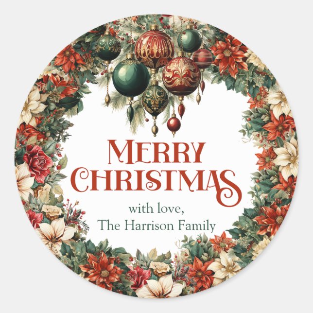 Adesivo Pesados bolas ornamentais vitorianas lavandas (Frente)