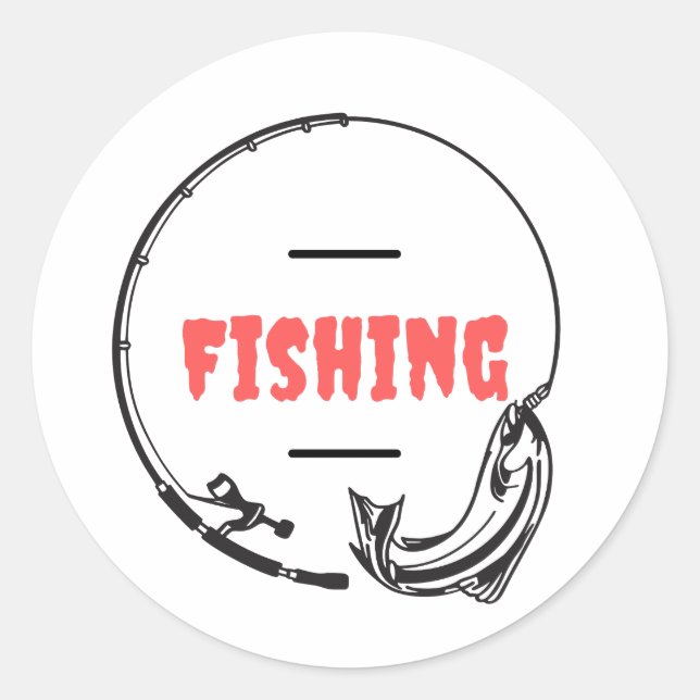 Adesivo Pesca (Frente)