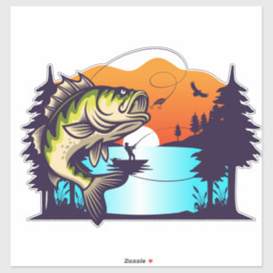 Adesivo Pesca