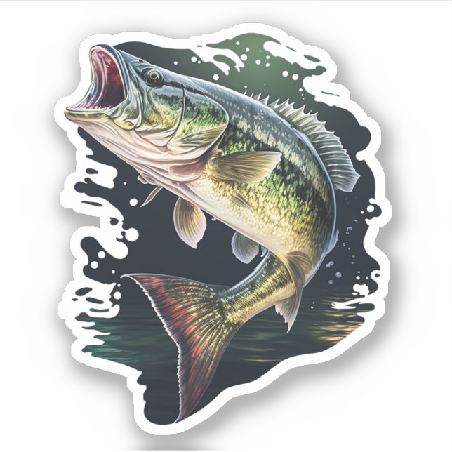 Adesivo Pesca De Baixo-Algarismo (Frente)