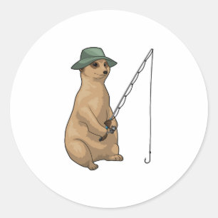 Adesivo Pesca de Meerkat