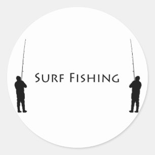 Adesivo Pesca de surf - pescadores