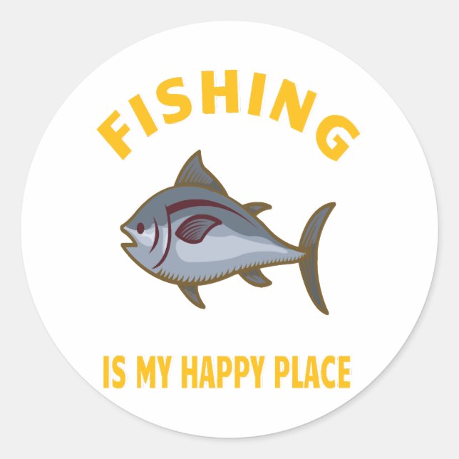 Adesivo Pesca design (Frente)