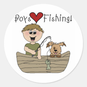 Adesivo Pesca do amor dos meninos