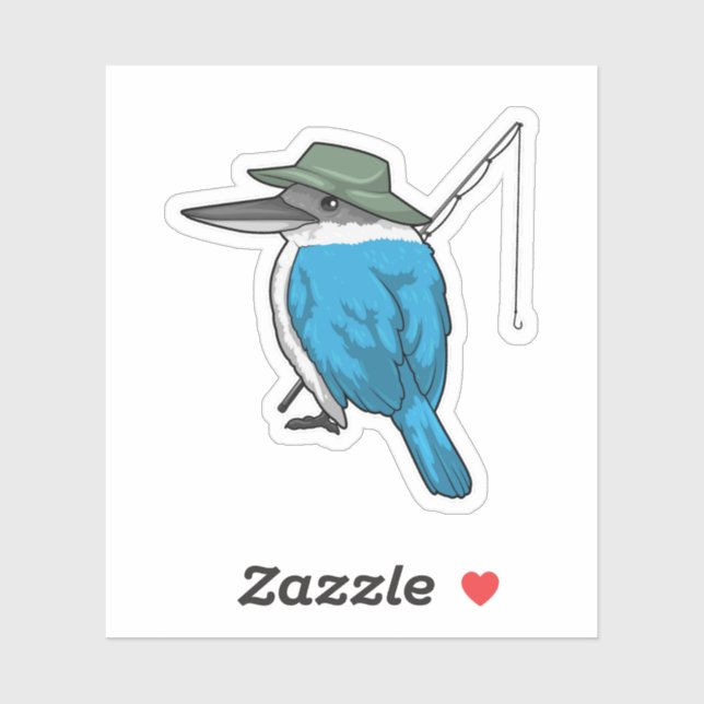 Adesivo Pesca do pescador do Reino (Folha)