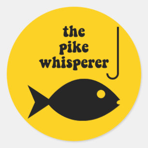 Adesivo pesca do whisperer do pique