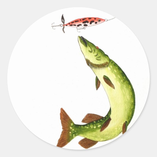 Adesivo Pesca Pike (Frente)