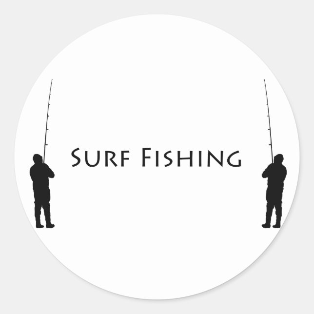 Adesivo Pesca surf - Pescadores (Frente)