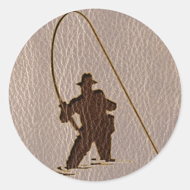 Adesivo Pescador de Leather-Look Soft (Frente)
