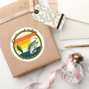 Adesivo Pescar engraçado não pode funcionar hoje meu braço