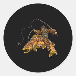 Adesivo Pescaria De Pé Grande